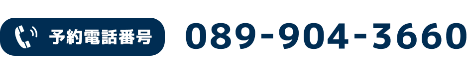 電話でのお問い合わせ（０８９－９０４－３６６０）